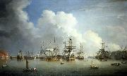 The Captured Spanish Fleet at Havana, August-September 1762 Dominic Serres